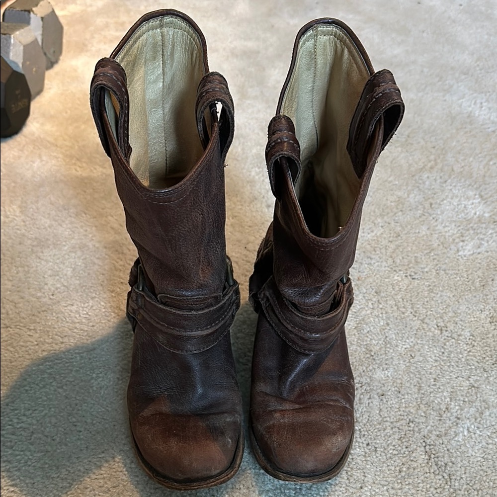 Frye Women's Brown Leather Boots